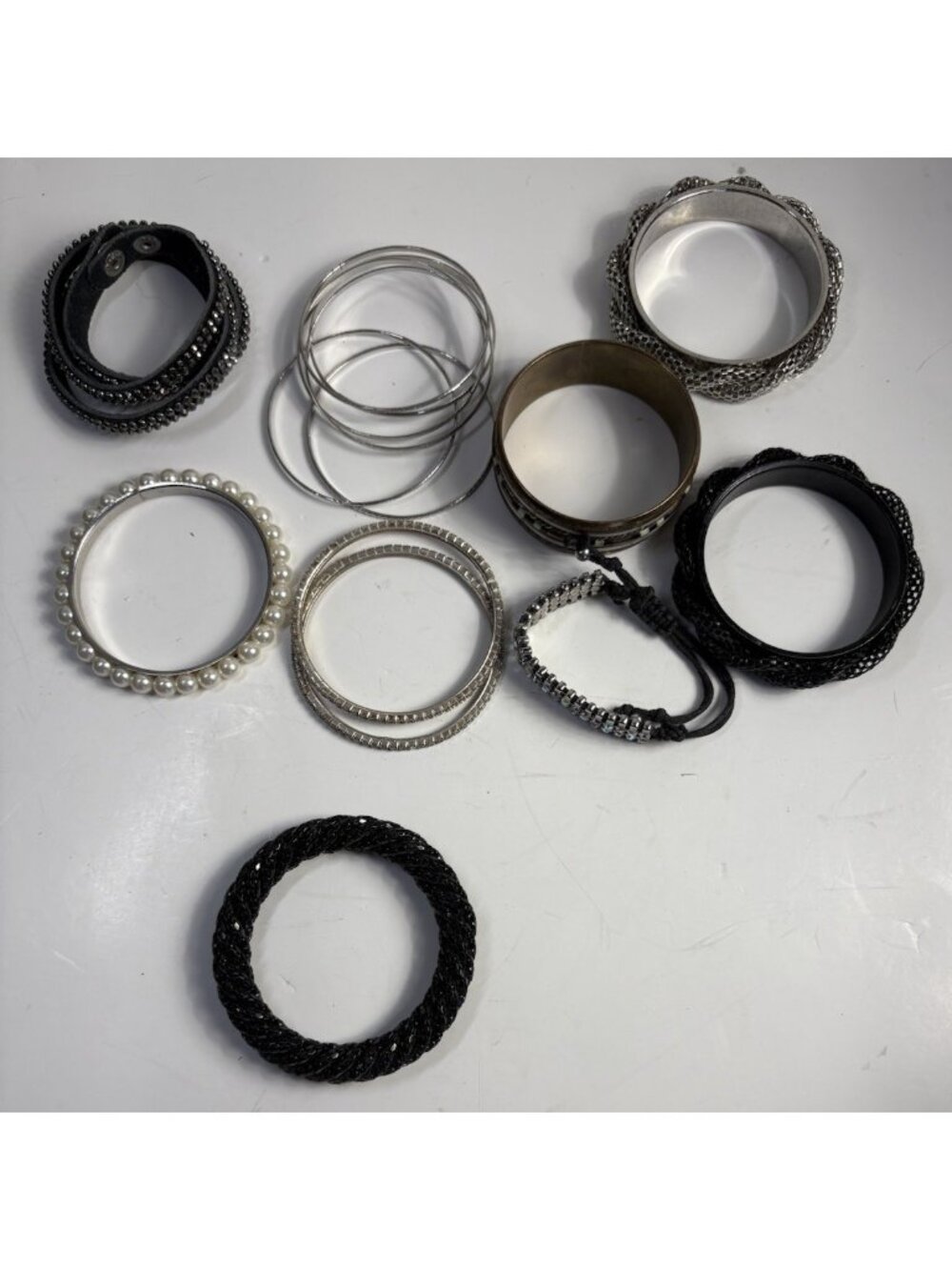 Lot Of Bangle Bracelets 90's Style